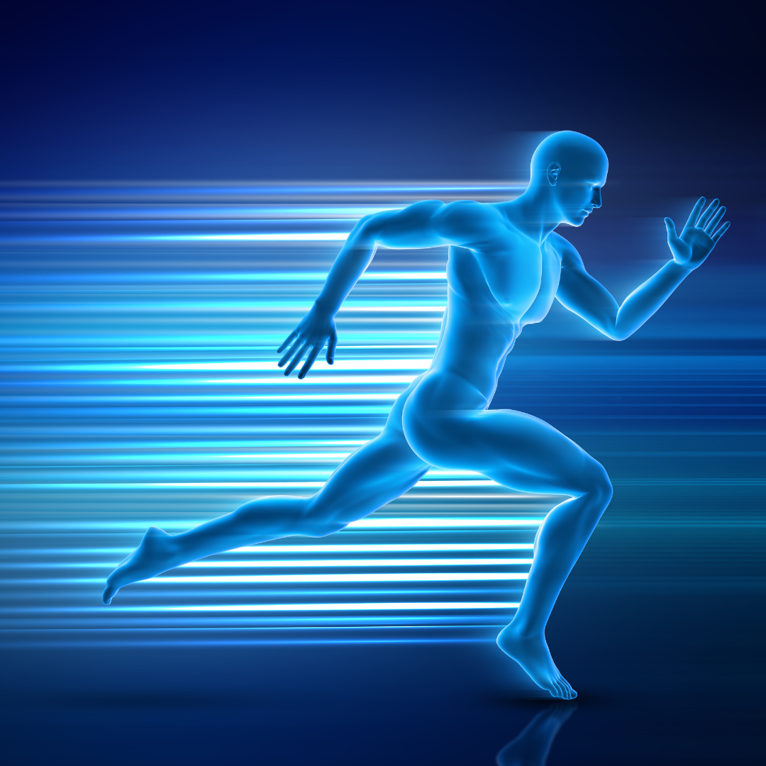 image 3d d'un joggeur